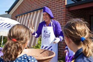 Branded Aprons For Cadbury Joville Activation