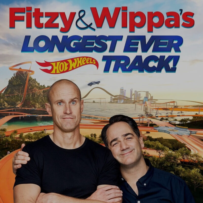 Fitzy & Wippa Longest Ever Hot Wheels Track
