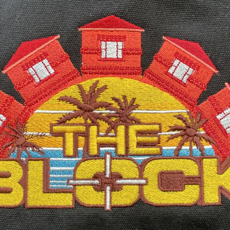Embroidery for Nine's The Block by 1800 Projects