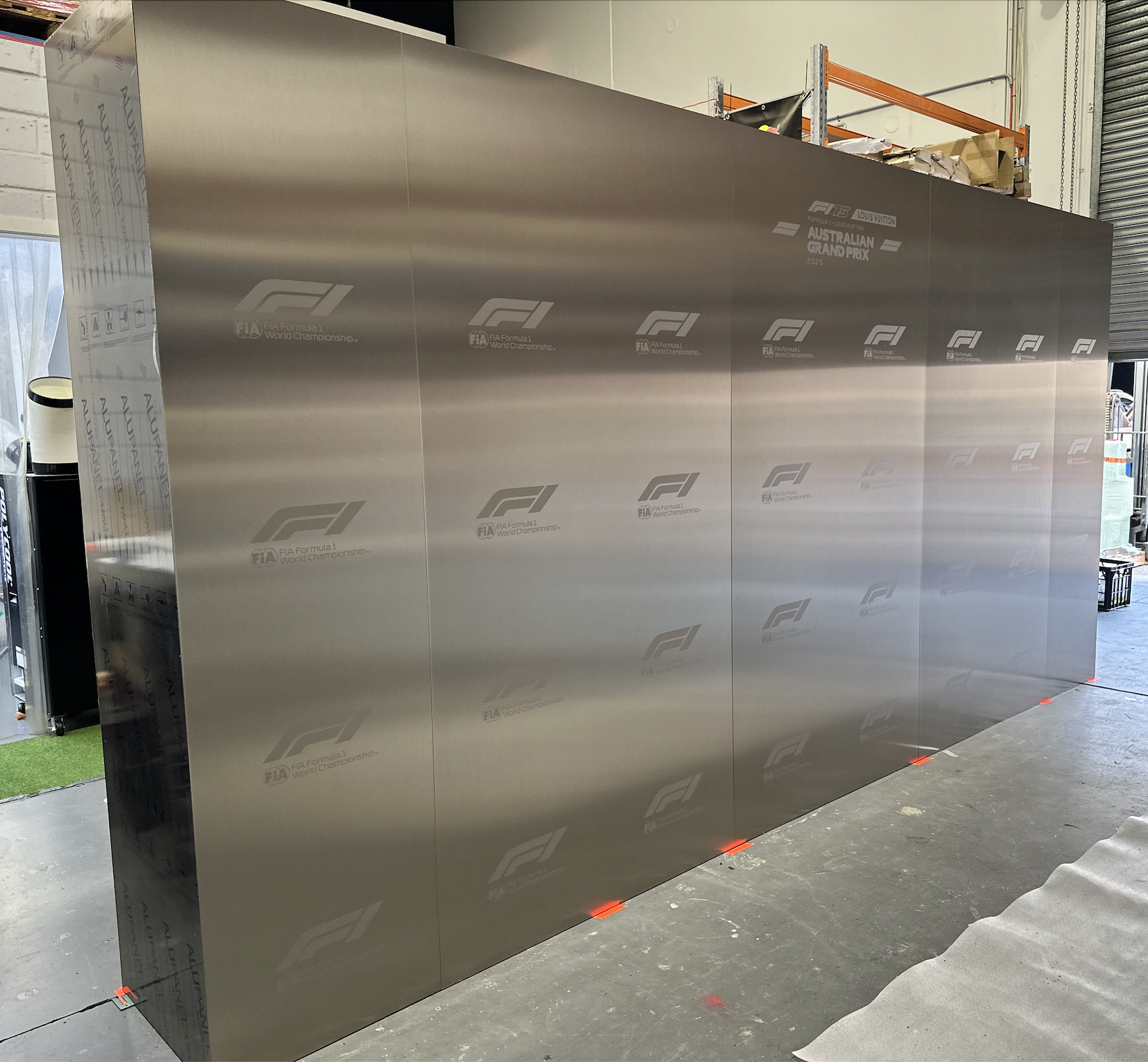 Custom made set for the F1 in Melbourne